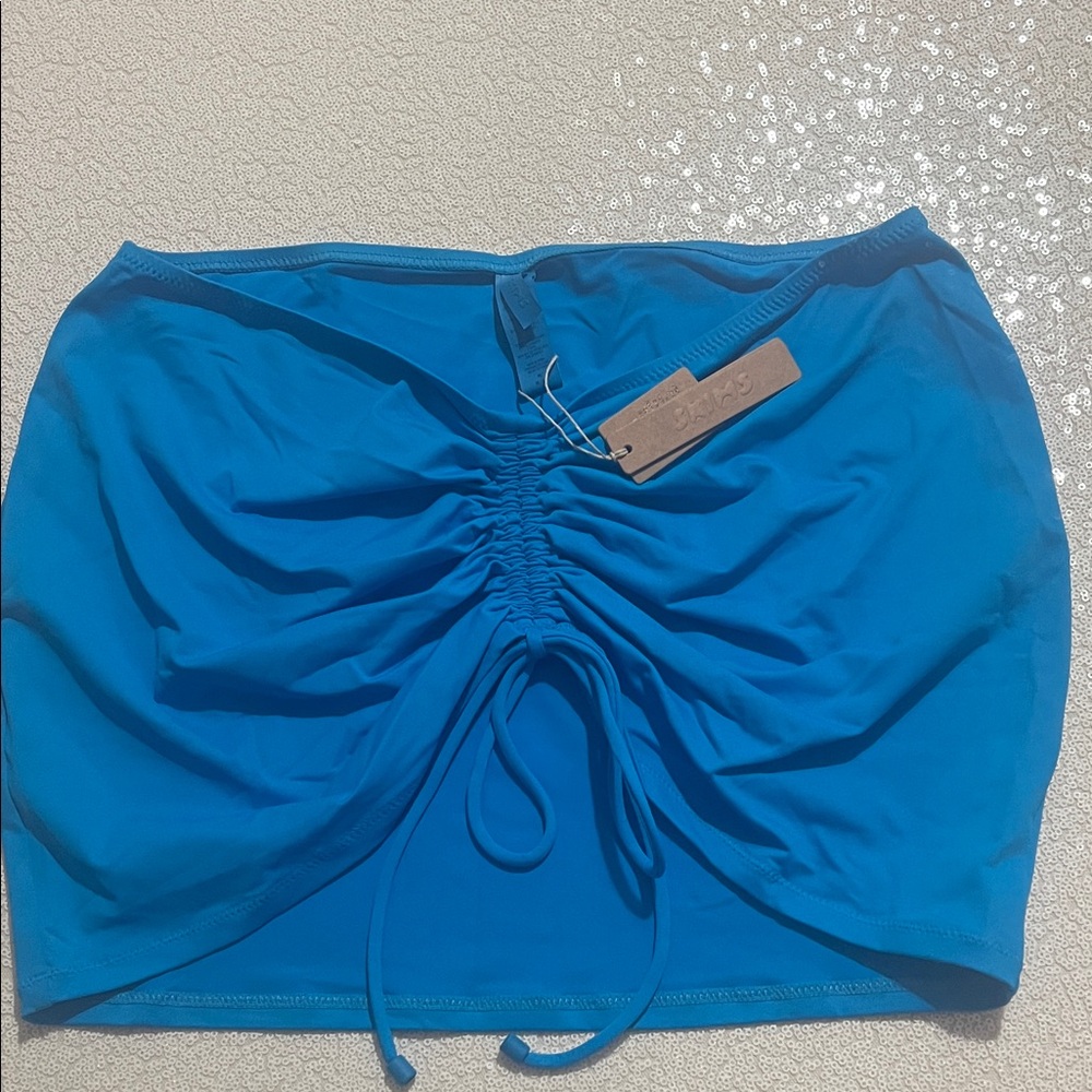 NWT SKIMS Blue Swim Coverup